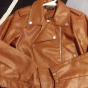 Moto Jacket (Faux Leather)